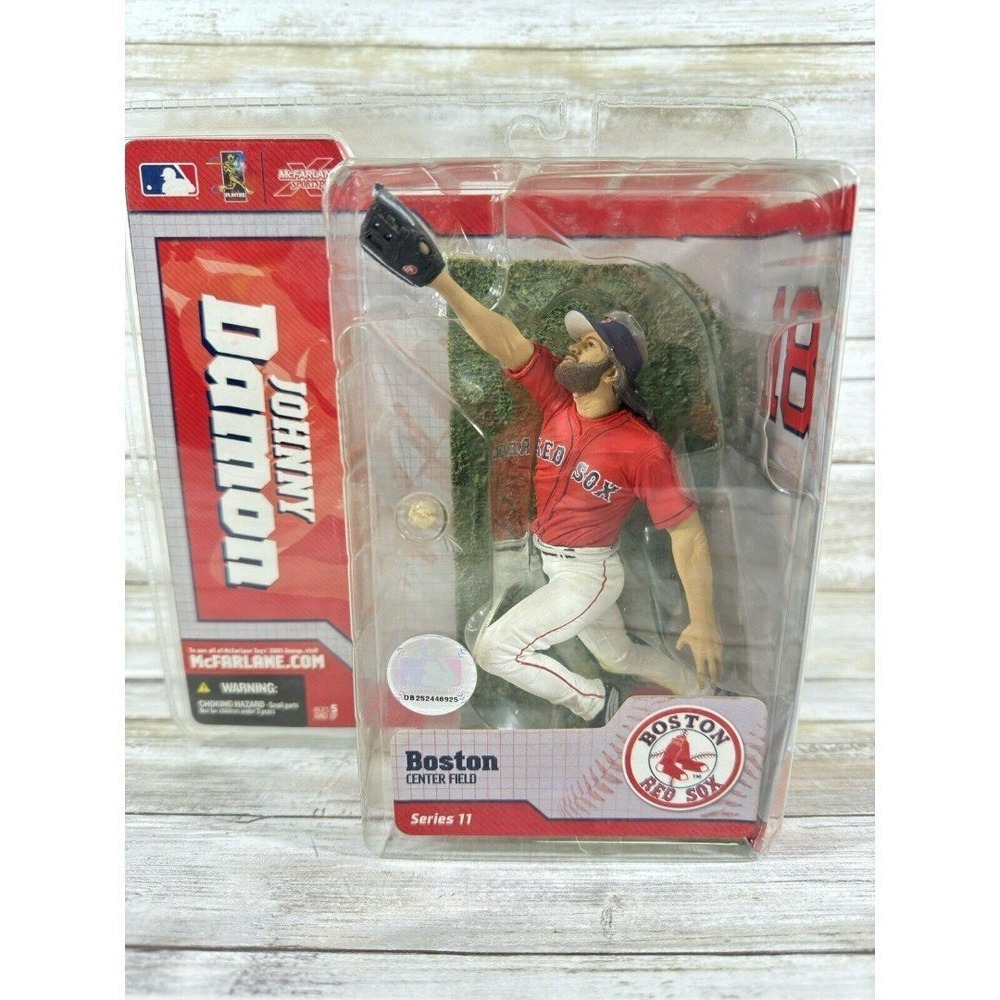 McFarlane -MLB Sports Picks -Series 11 Johnny Damon  Boston Red Sox [Red Jersey]
